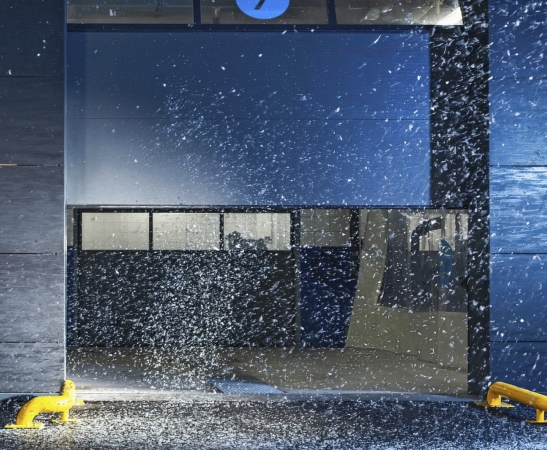 Панорамные ворота AluTherm в Нарткале