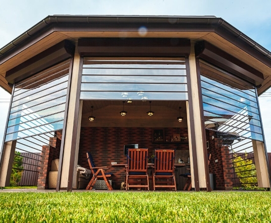 Прозрачные рольставни в Нарткале