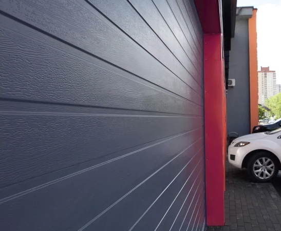 Ворота из сэндвич-панелей в Нарткале